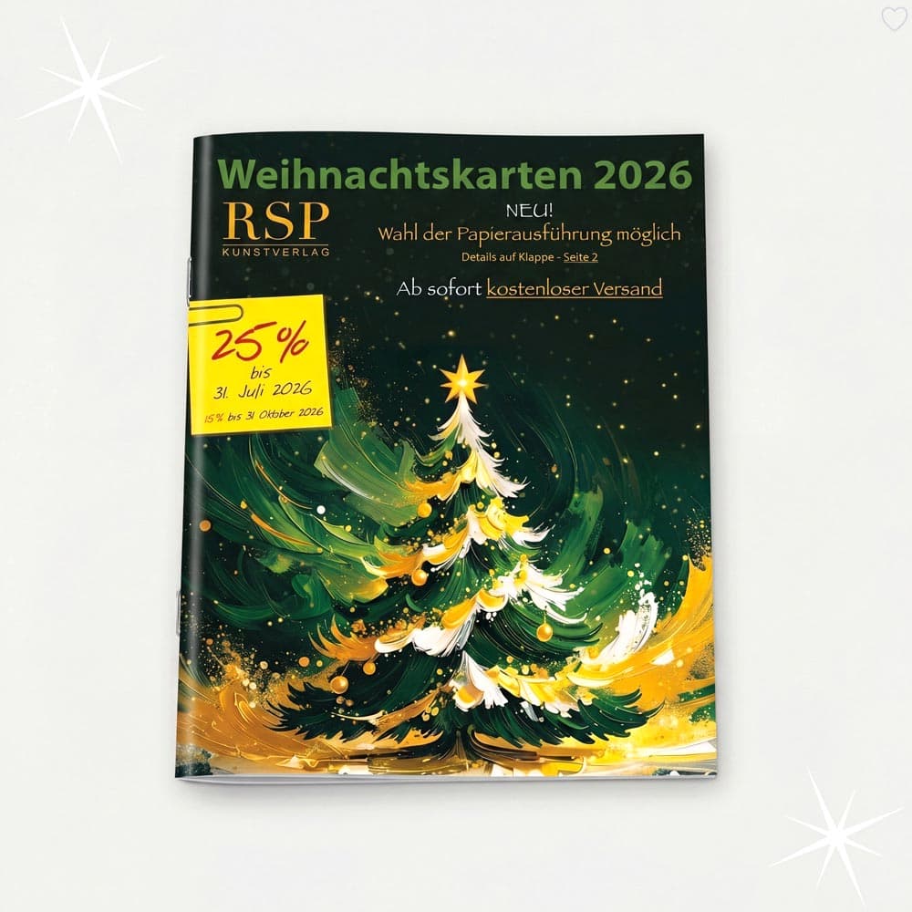 Weihnachtskarten Katalog 2026 · RSP Kunstverlag