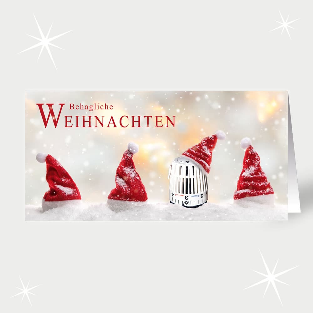Beheizte Weihnachtsmützen