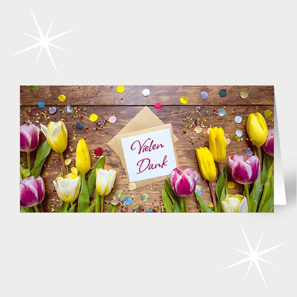 Blumiges Dankeschön