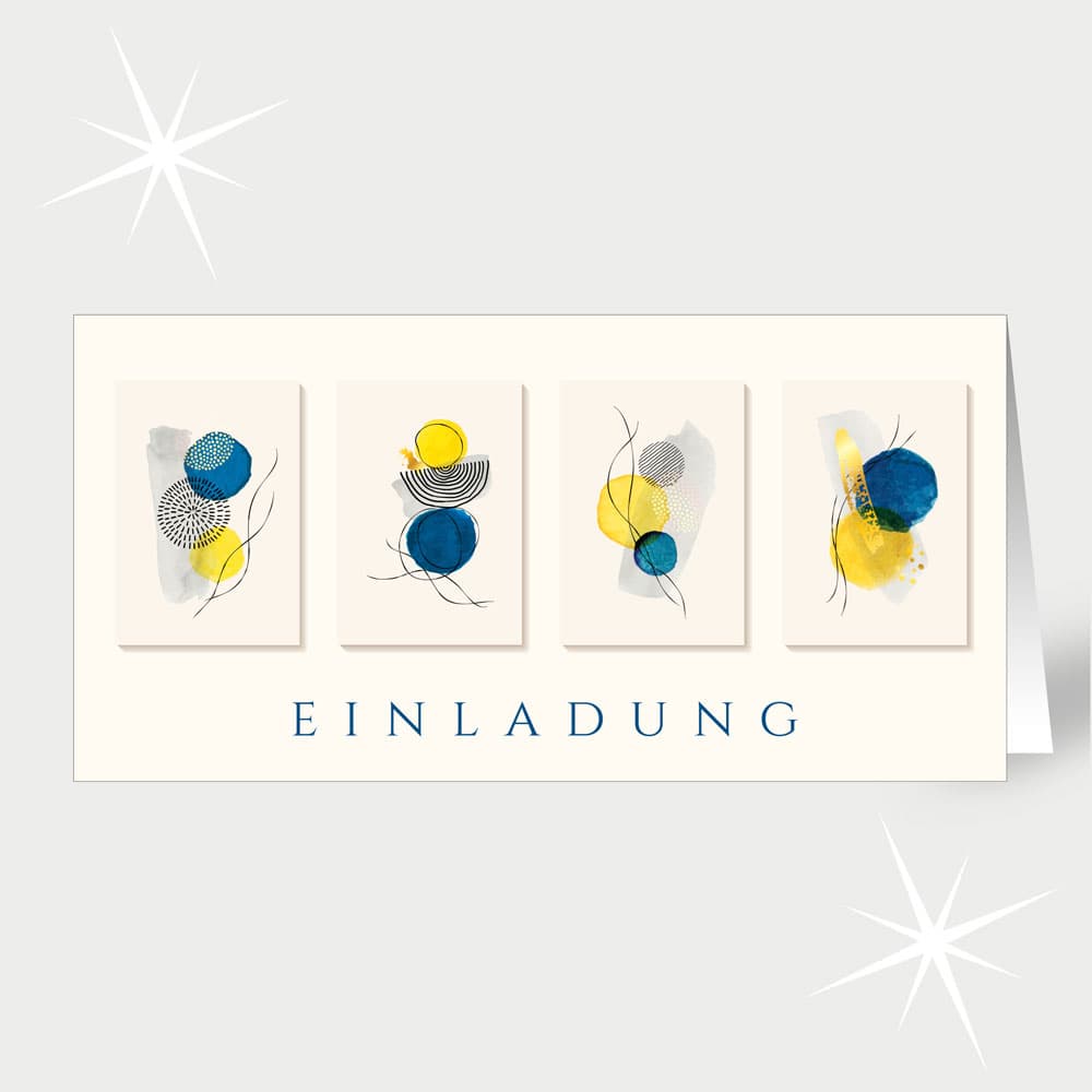Klassische Einladung