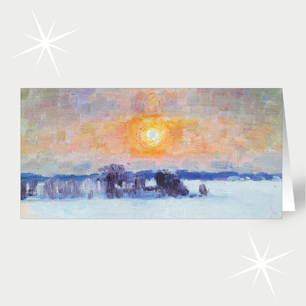 Eero Järnefelt Wintersonne (ca. 1900)