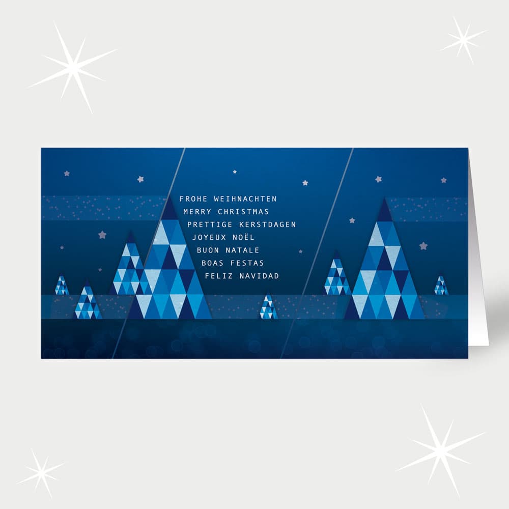 Geometrische Weihnacht