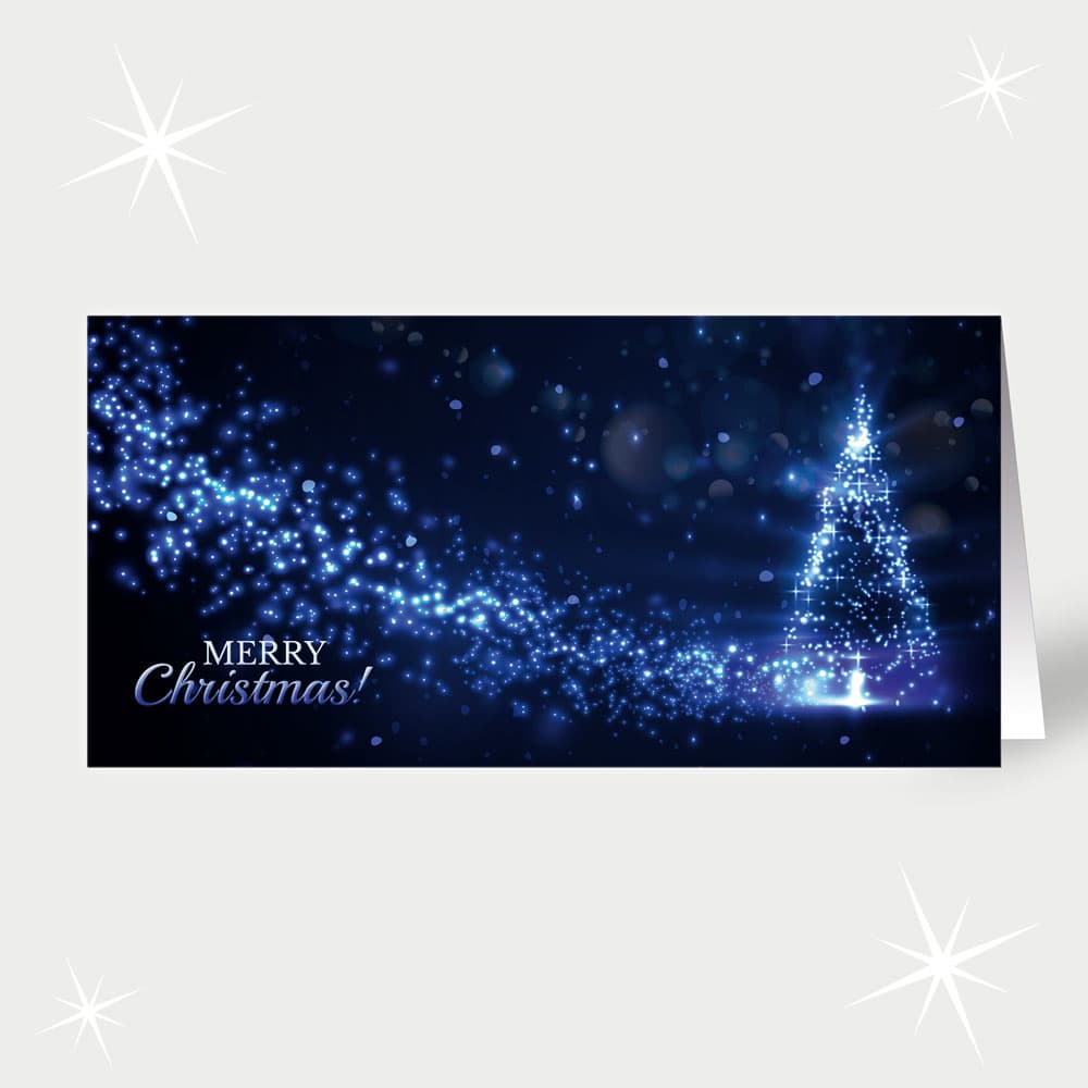 Schwungvoller Lichterbaum