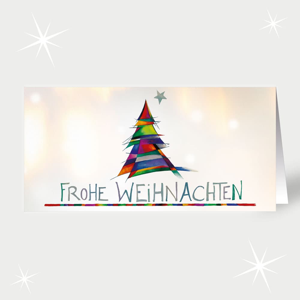 Malerischer Weihnachtsbaum