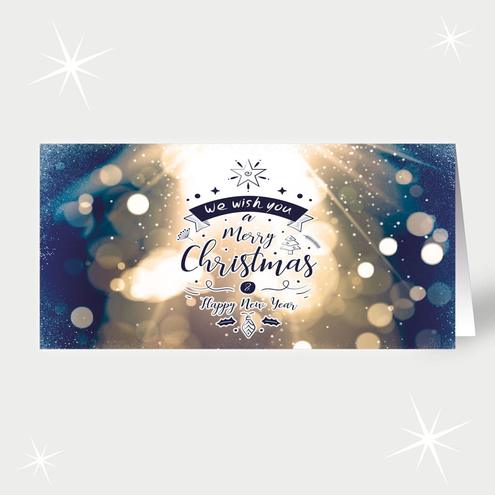 Goldiges Christmas-Feuerwerk