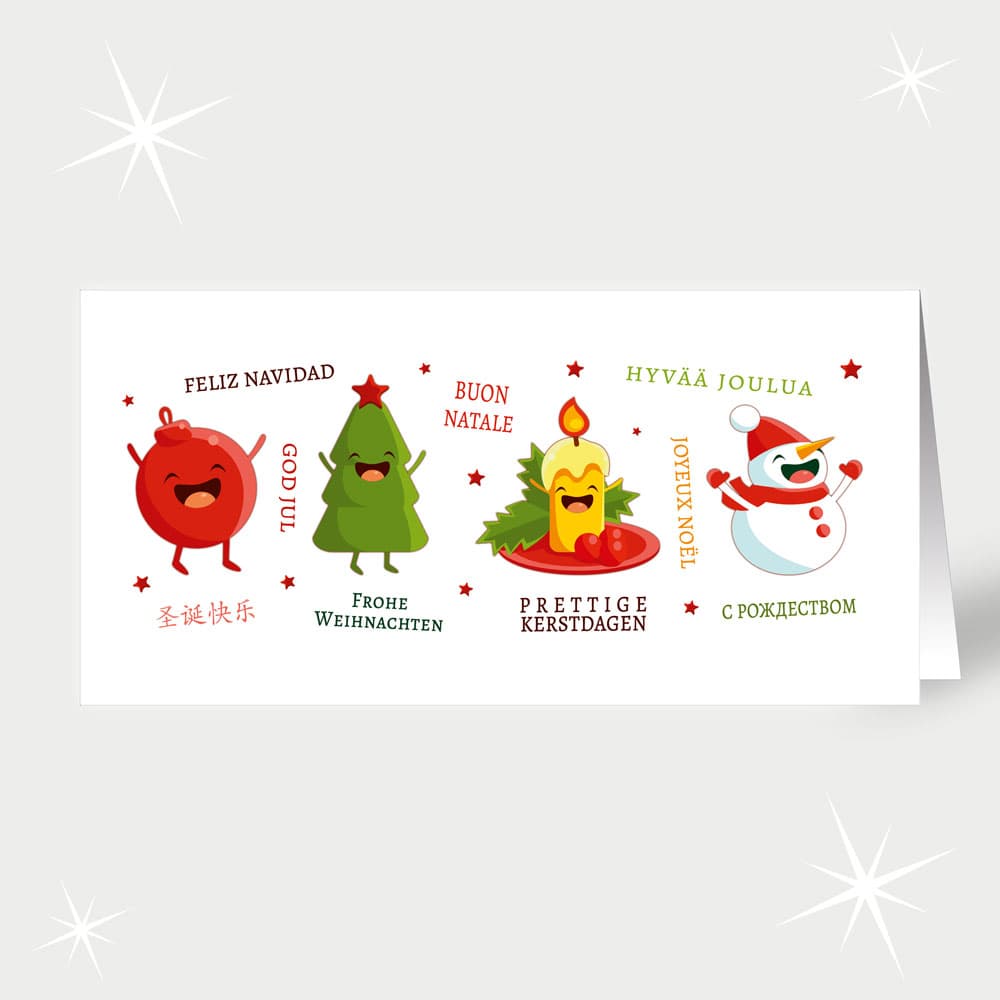 Singender Weihnachtsschmuck