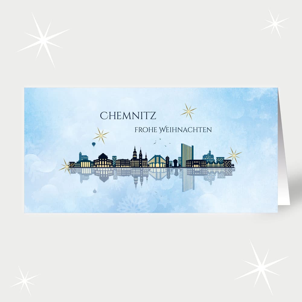Chemnitz - Modern (Blau)