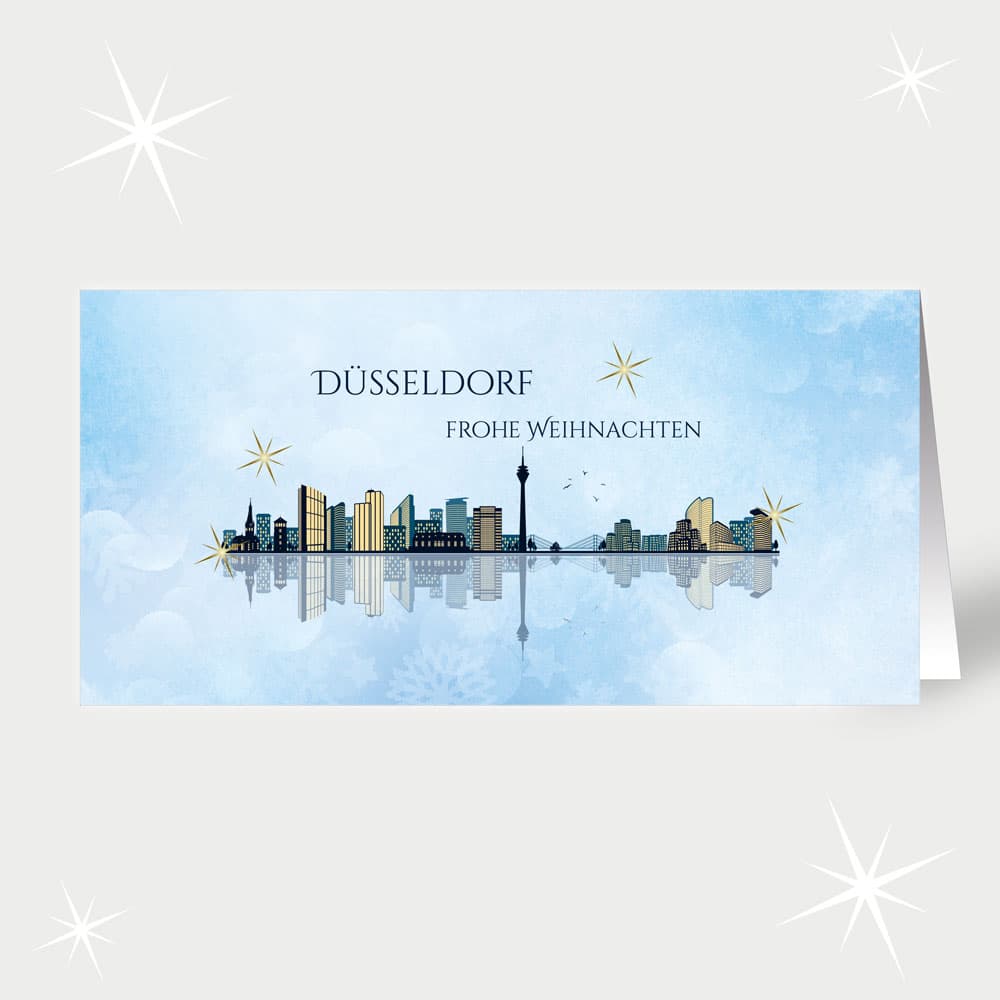 Düsseldorf - Modern (Blau)