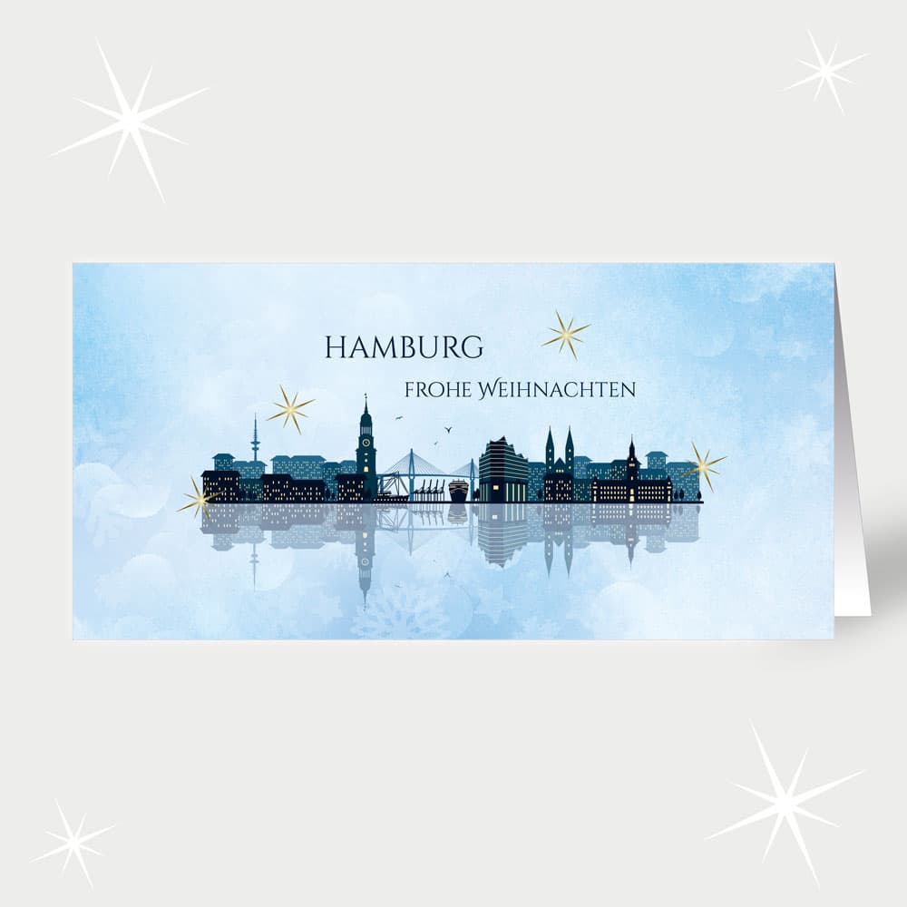 Hamburg - Modern (Blau)