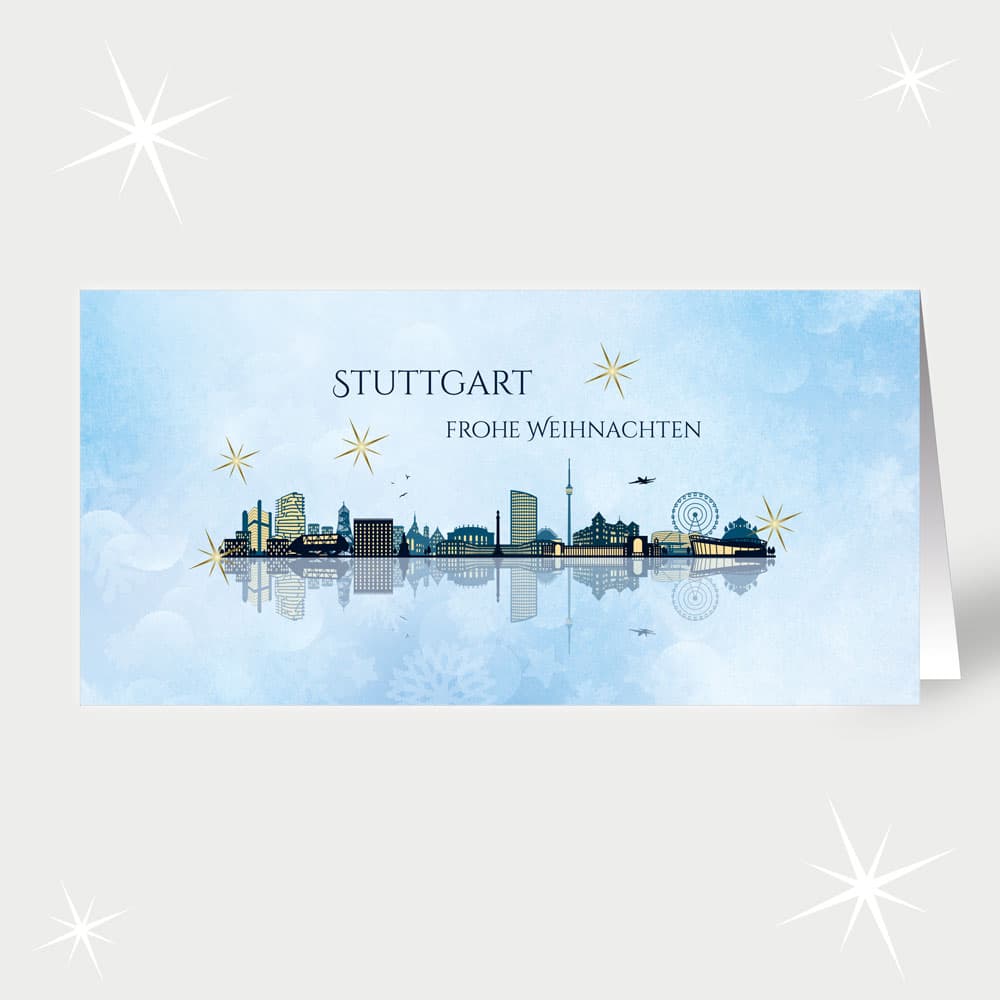 Stuttgart - Modern (Blau)
