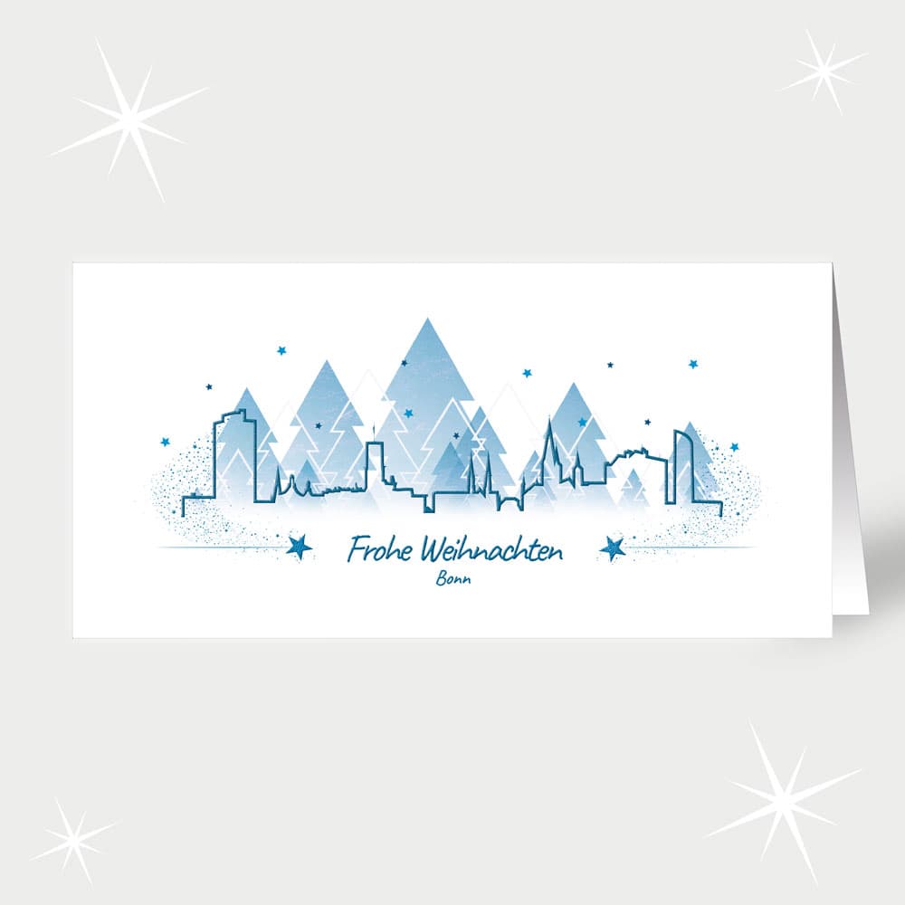 Bonn in Blau