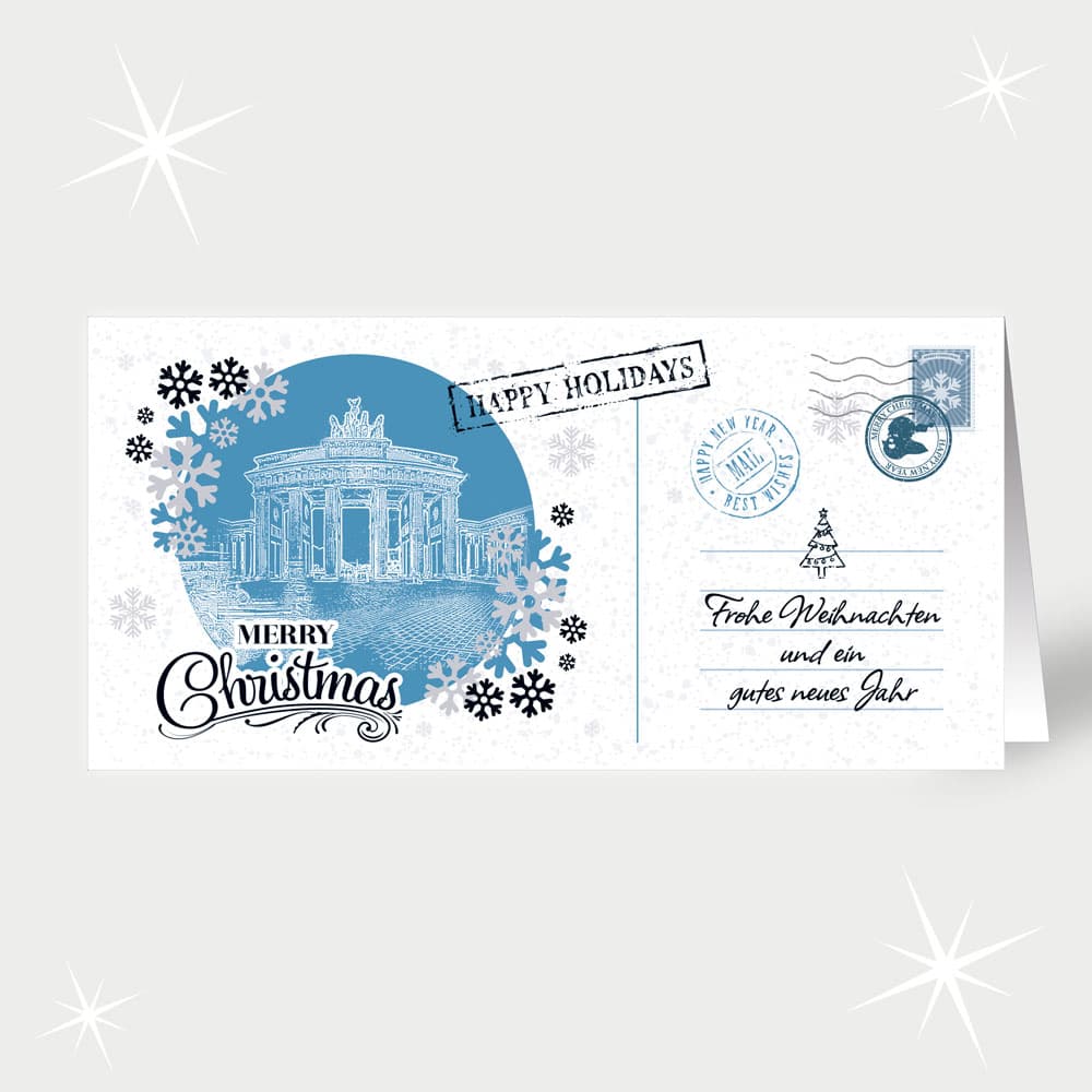 Nostalgisches Berlin in Blau