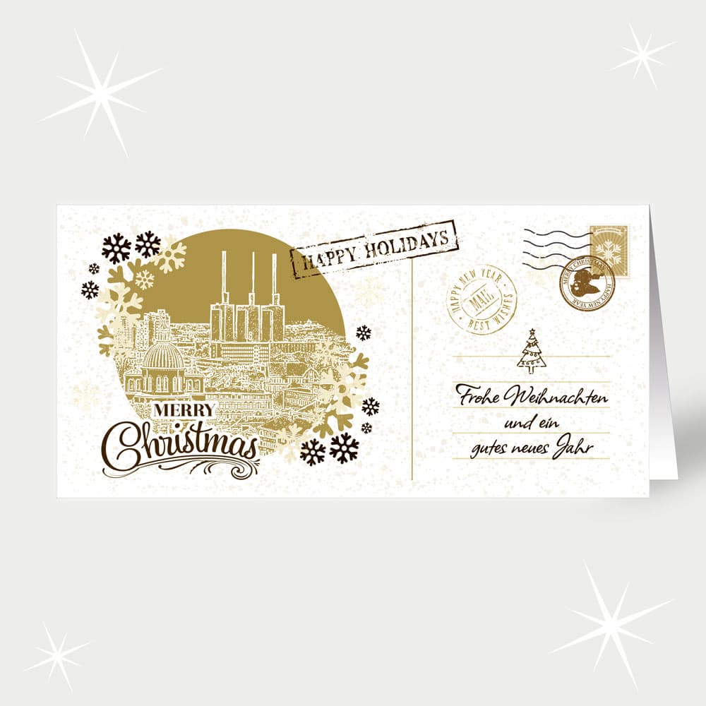 Nostalgisches Hannover in Gold
