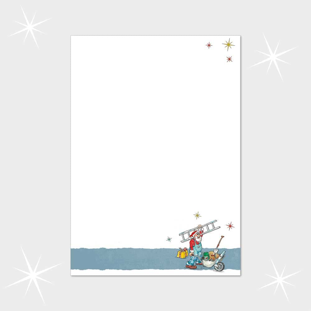 Weihnachtsbriefpapier DIN A4  21 x 29,7 cm