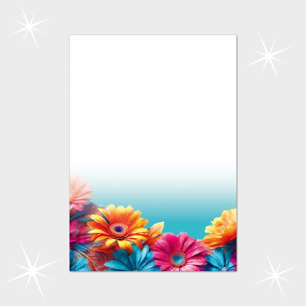 Glückwunschbriefpapier DIN A4  21 x 29,7 cm
